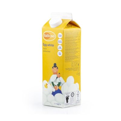 Egg white mass, pasteurized, 1 L